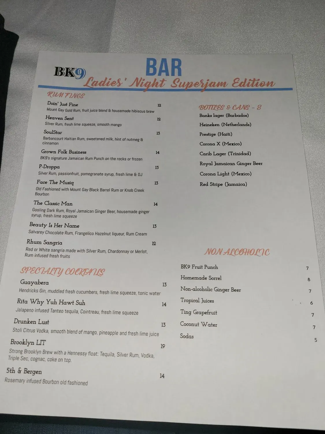 Menu 6