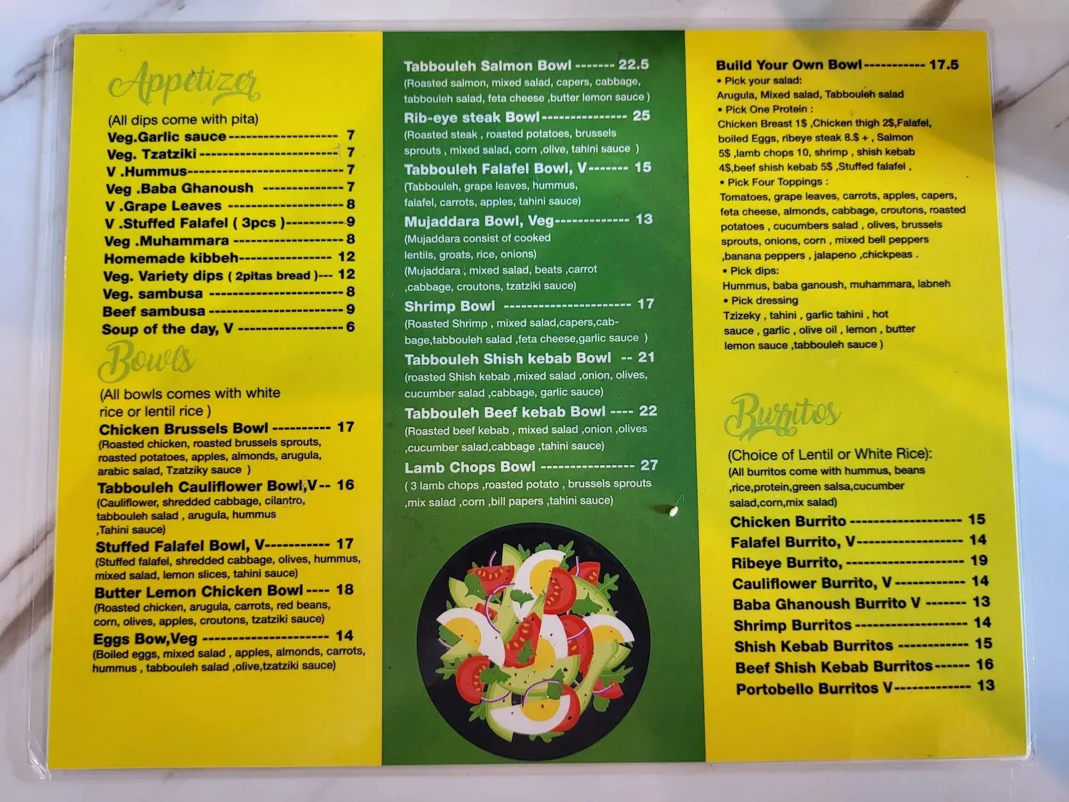 Menu 4