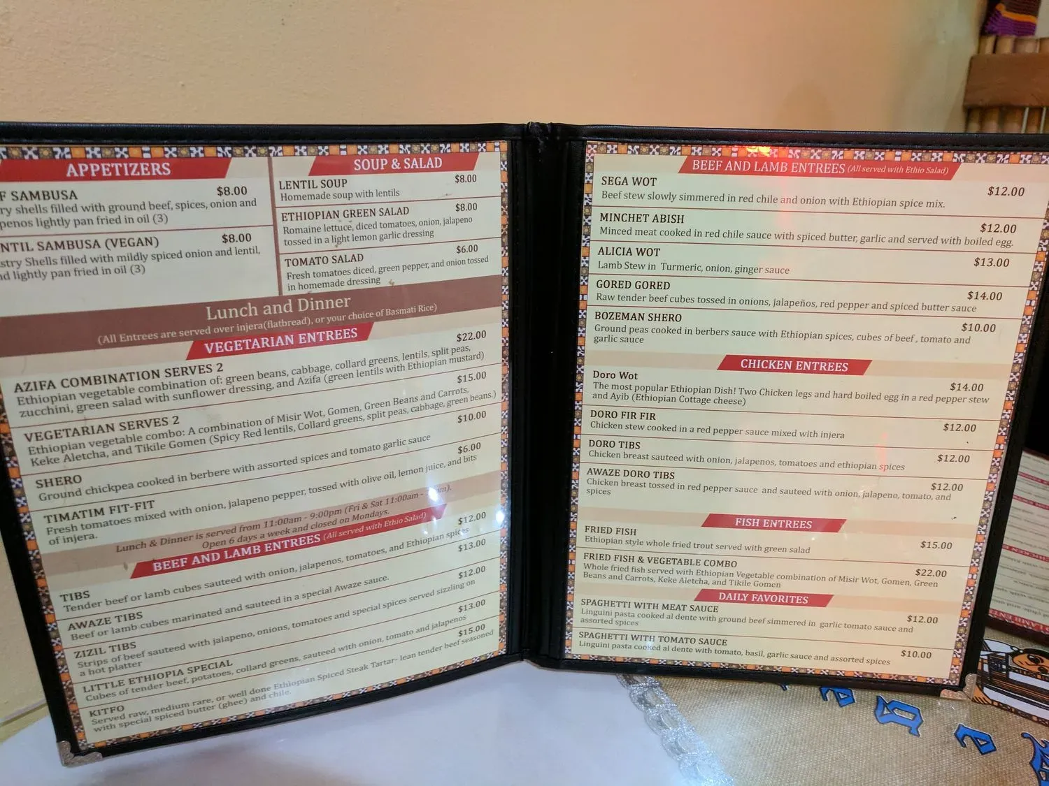 Menu 4