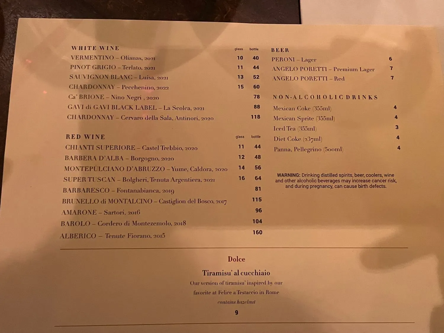 Menu 3