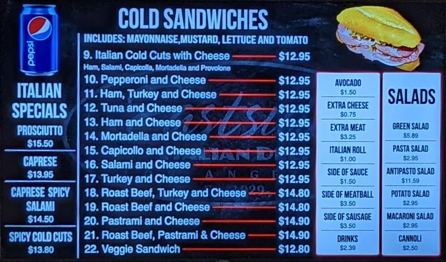 Menu 6