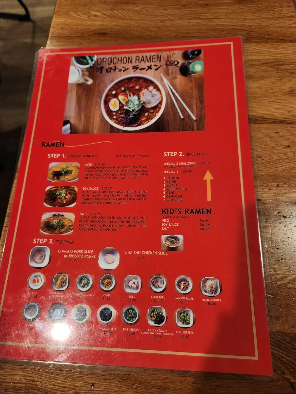 Menu 6