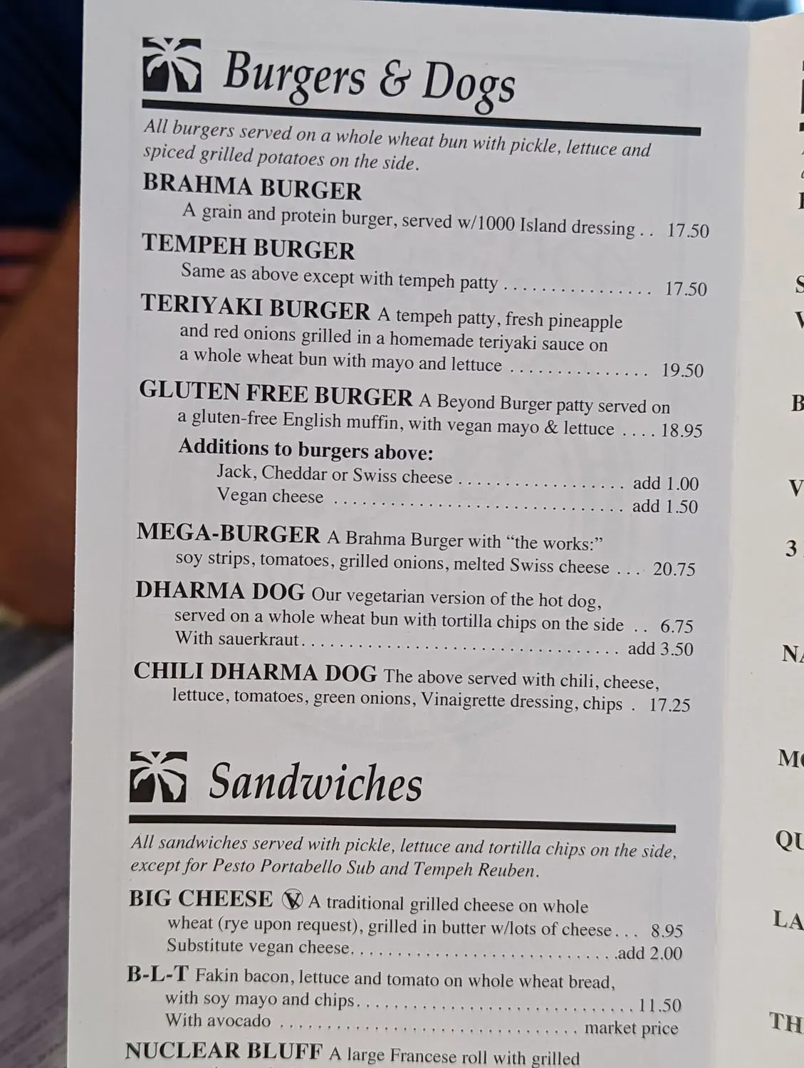 Menu 6