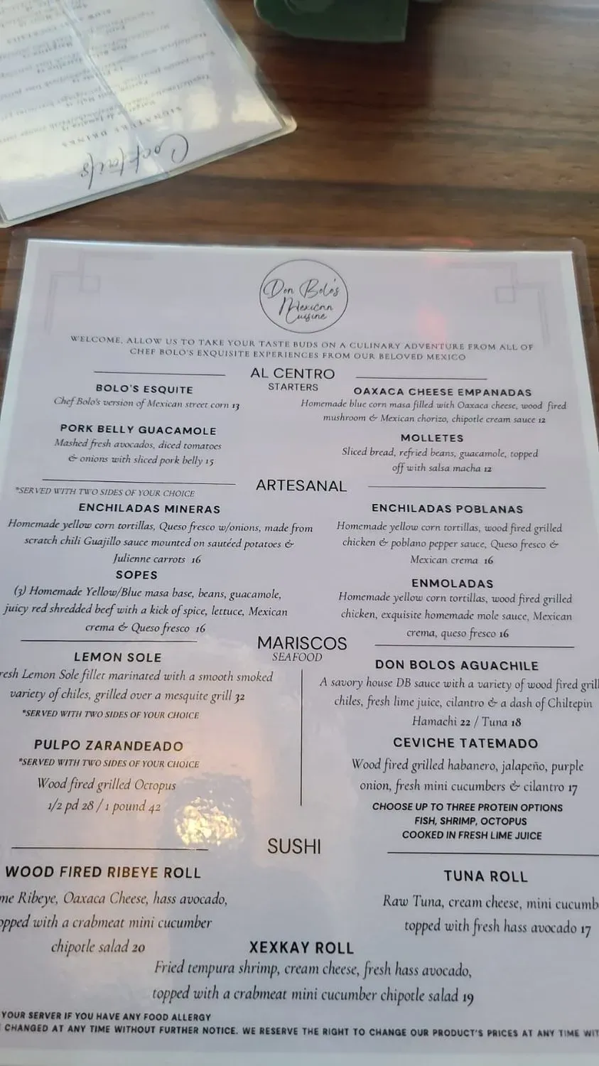 Menu 4