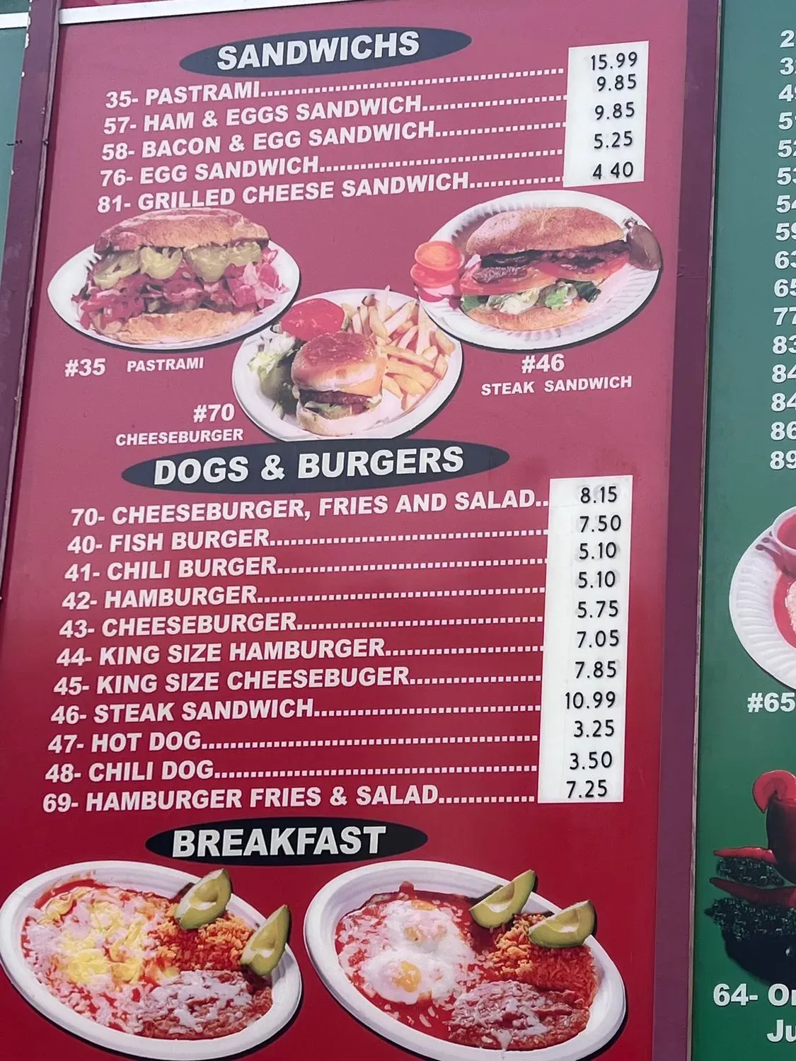 Menu 3