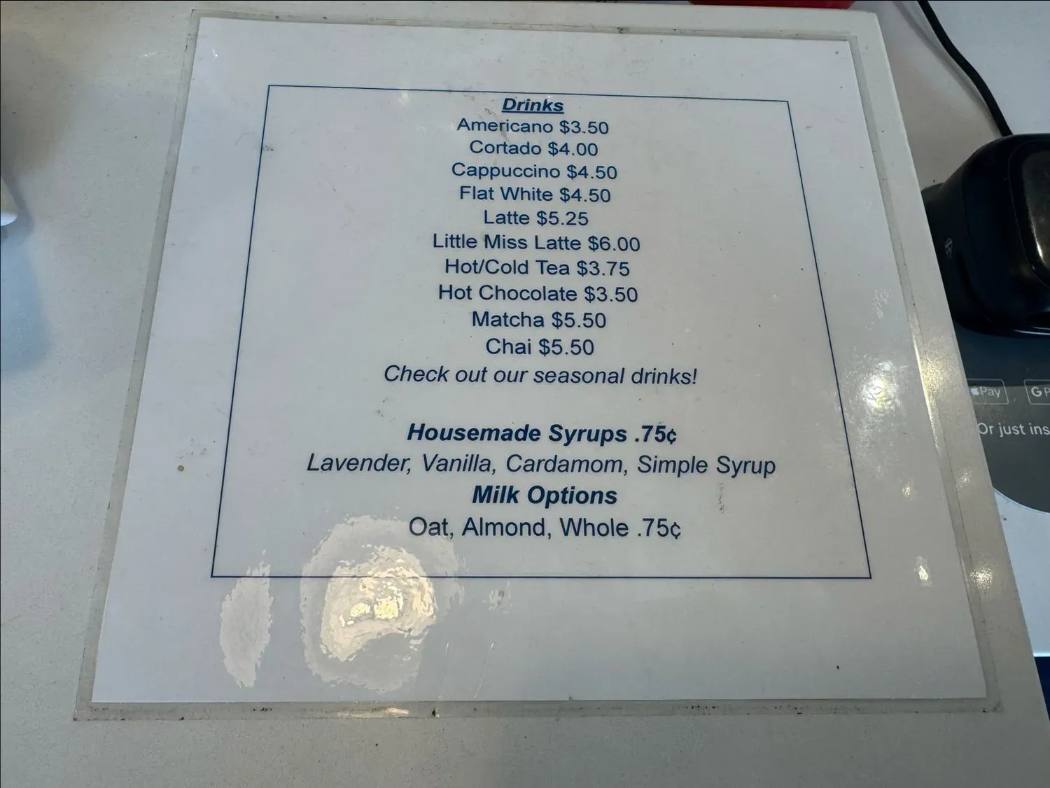 Menu 6