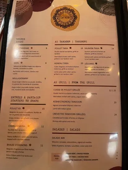 Menu 3