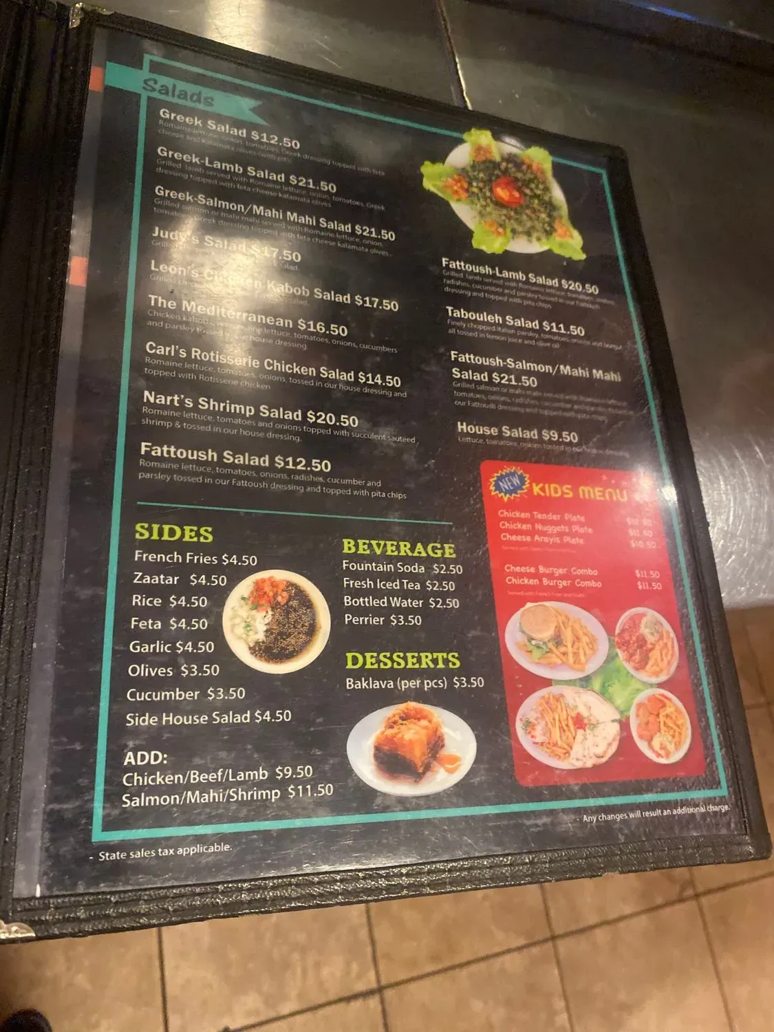 Menu 3