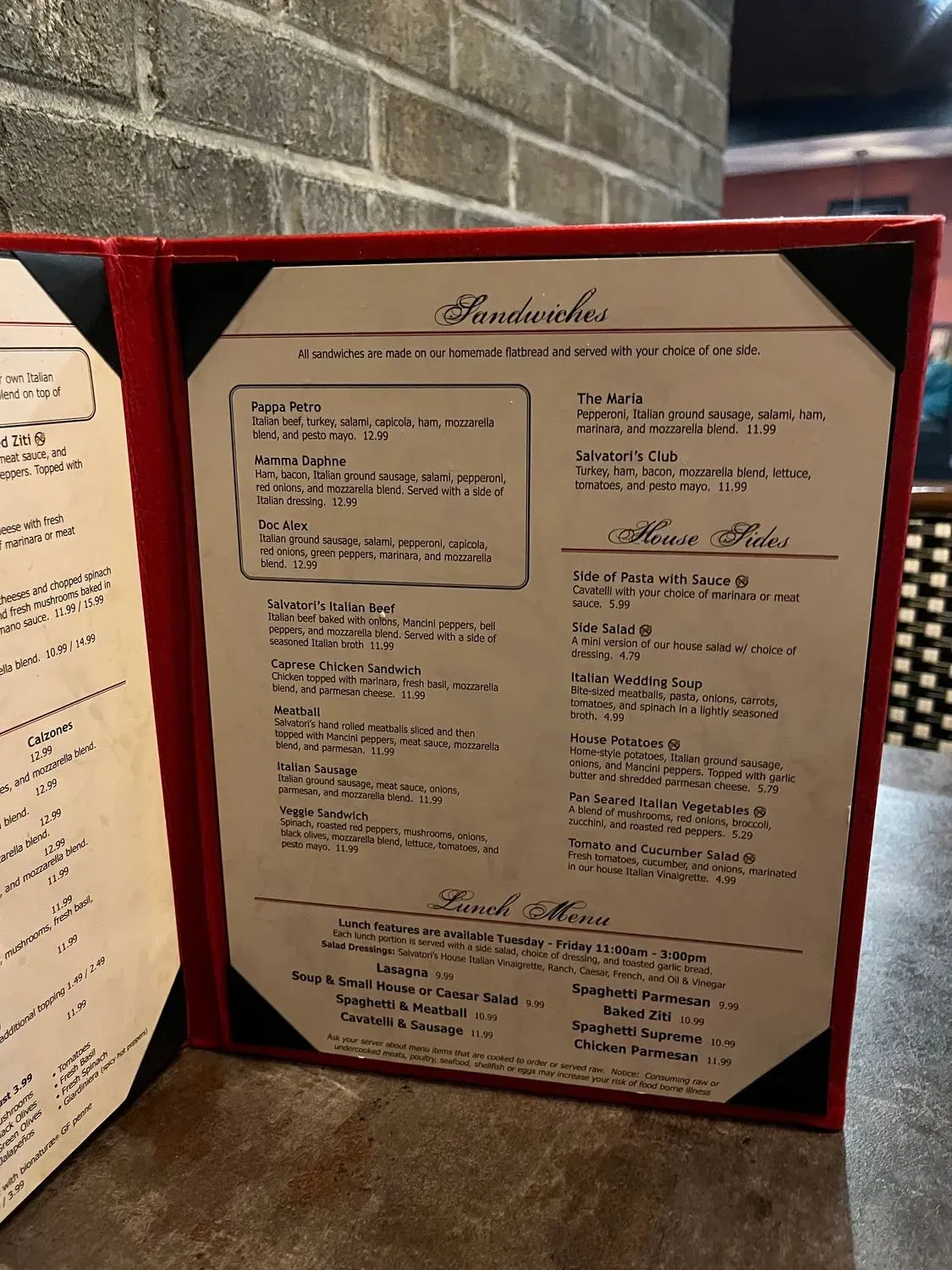 Menu 6