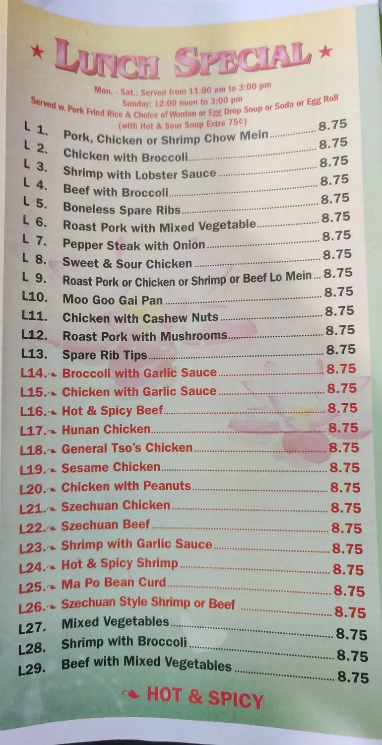 Menu 4