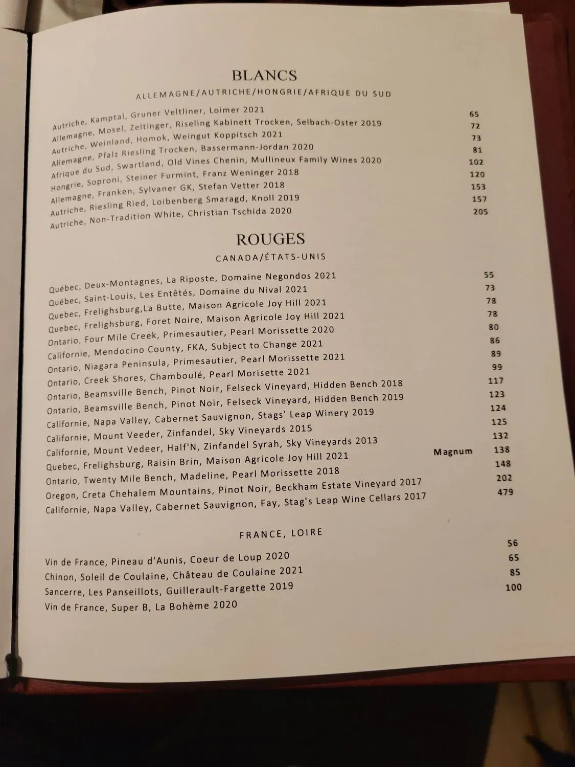 Menu 3