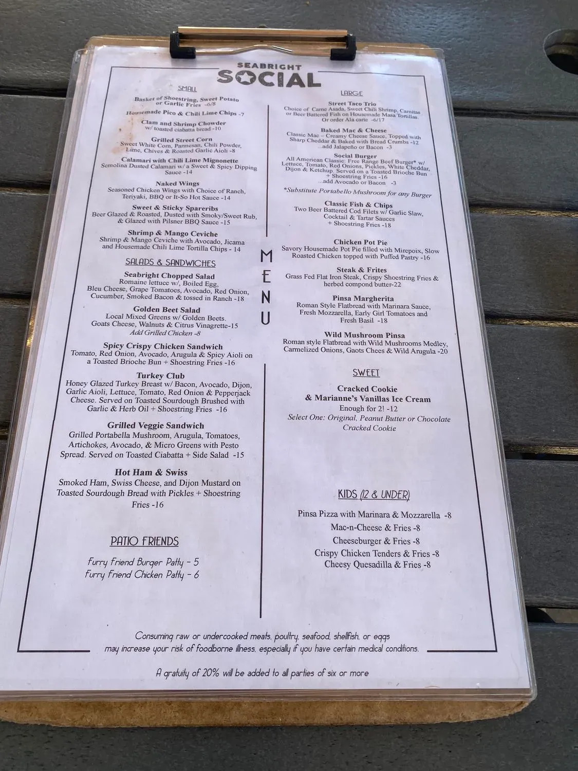 Menu 4