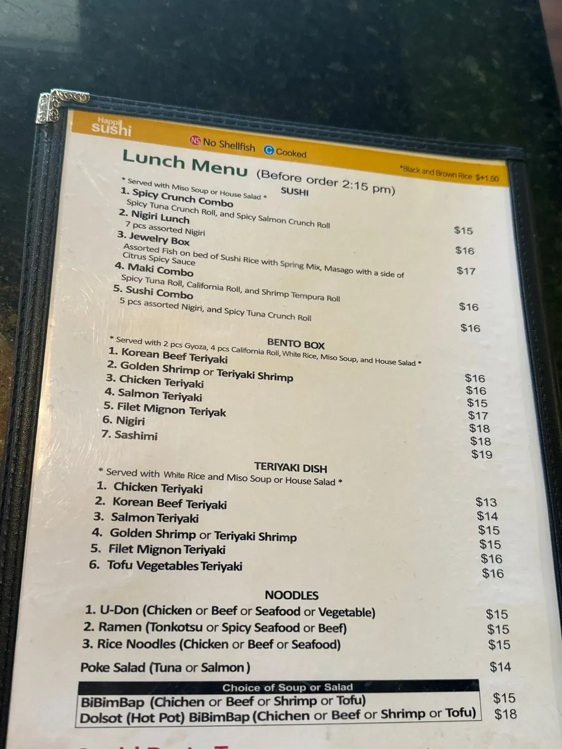 Menu 4