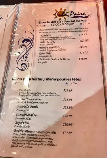 Menu 4