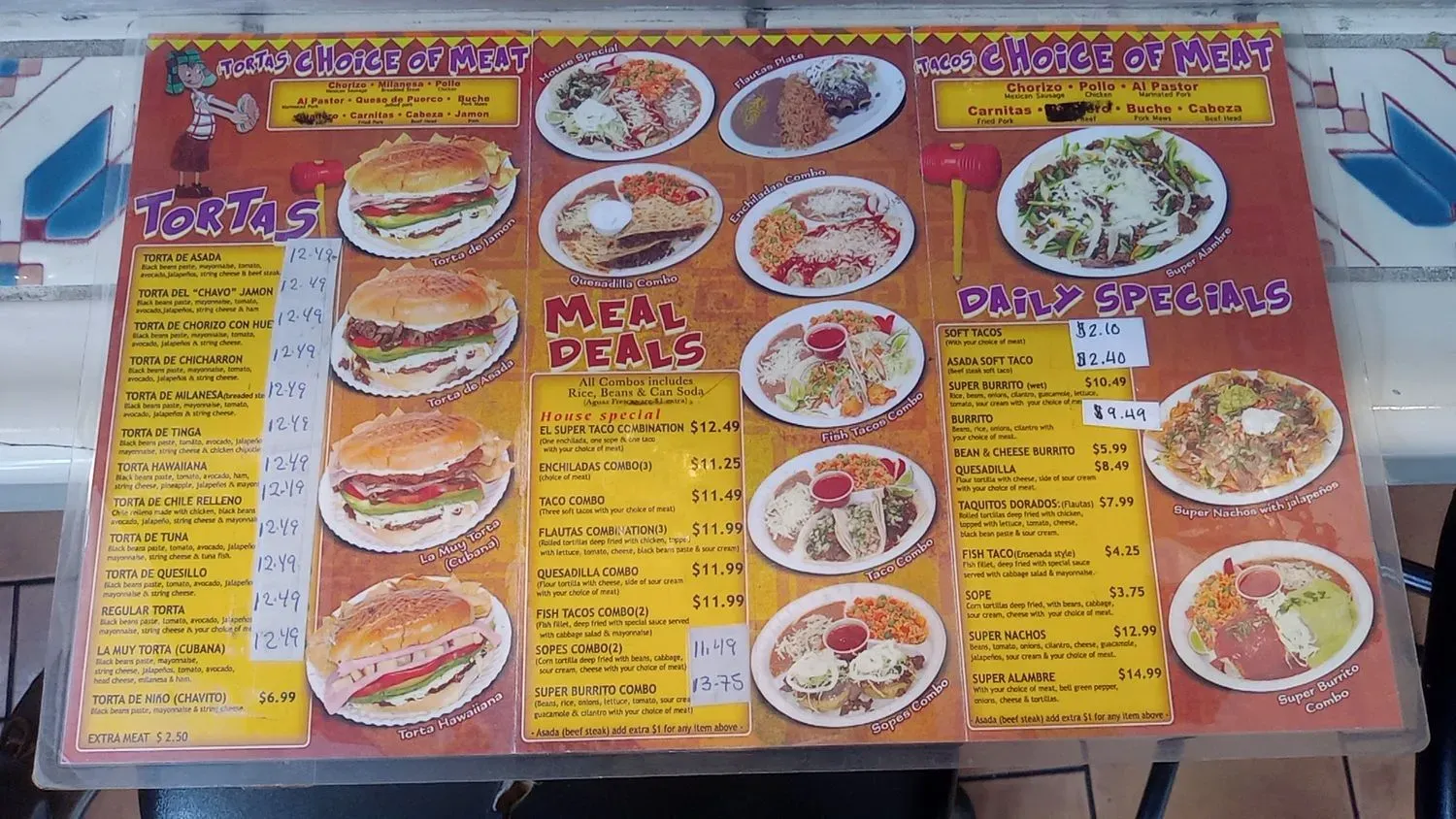 Menu 3