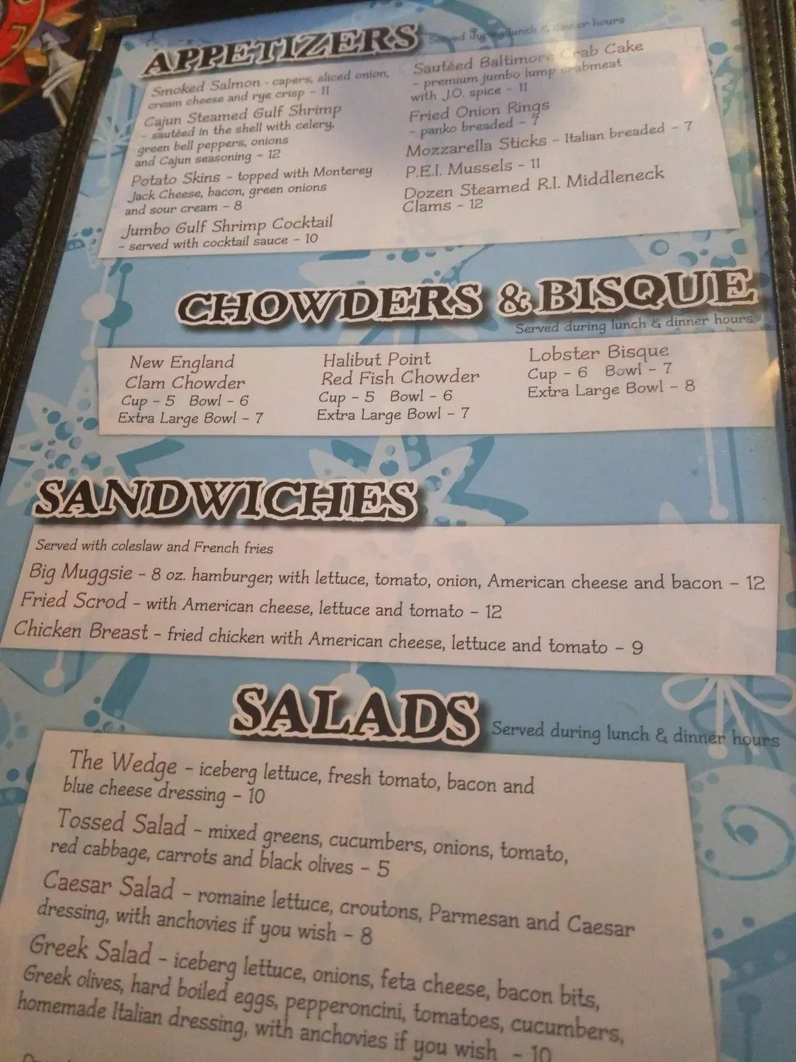 Menu 4