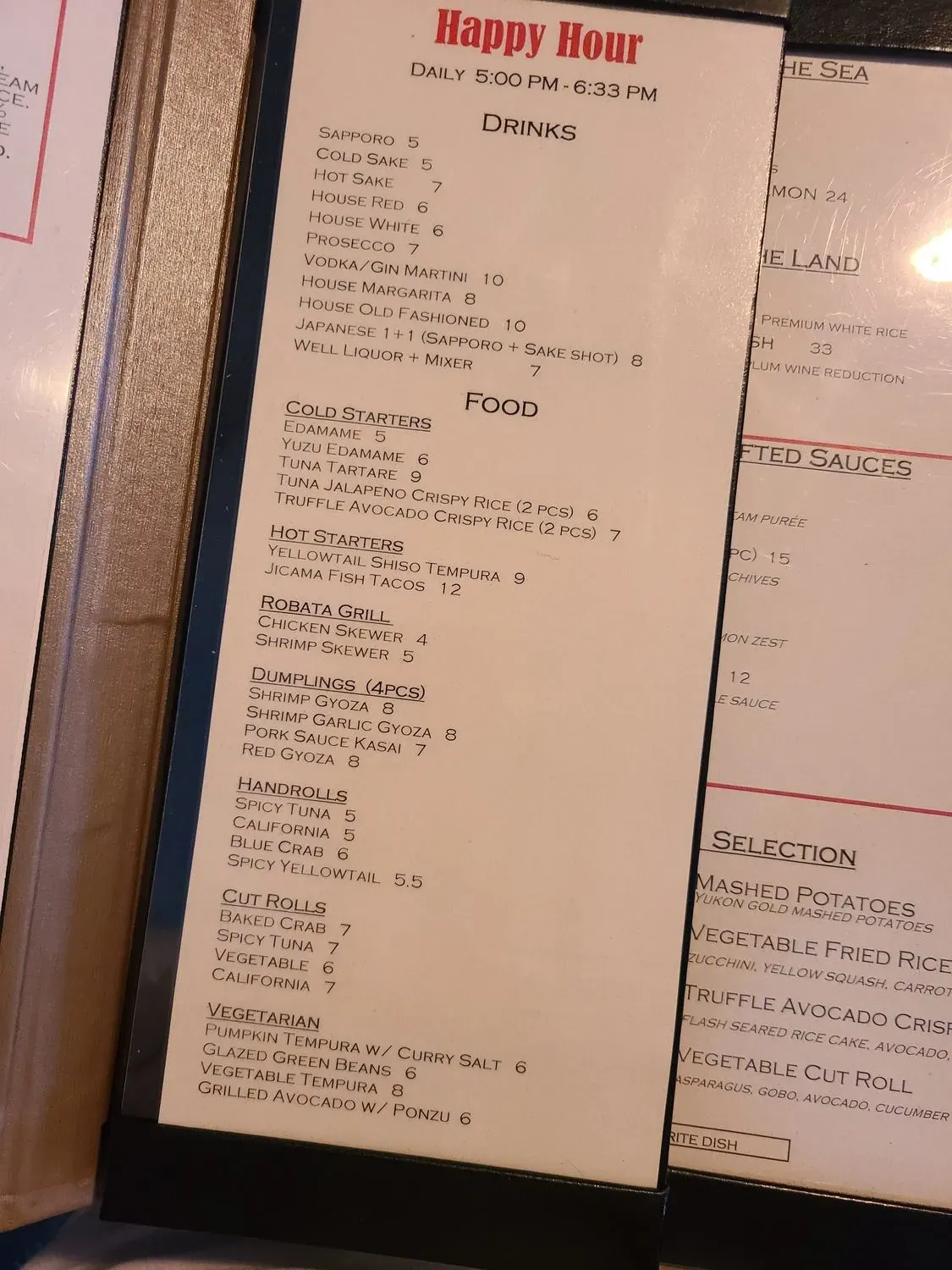 Menu 6