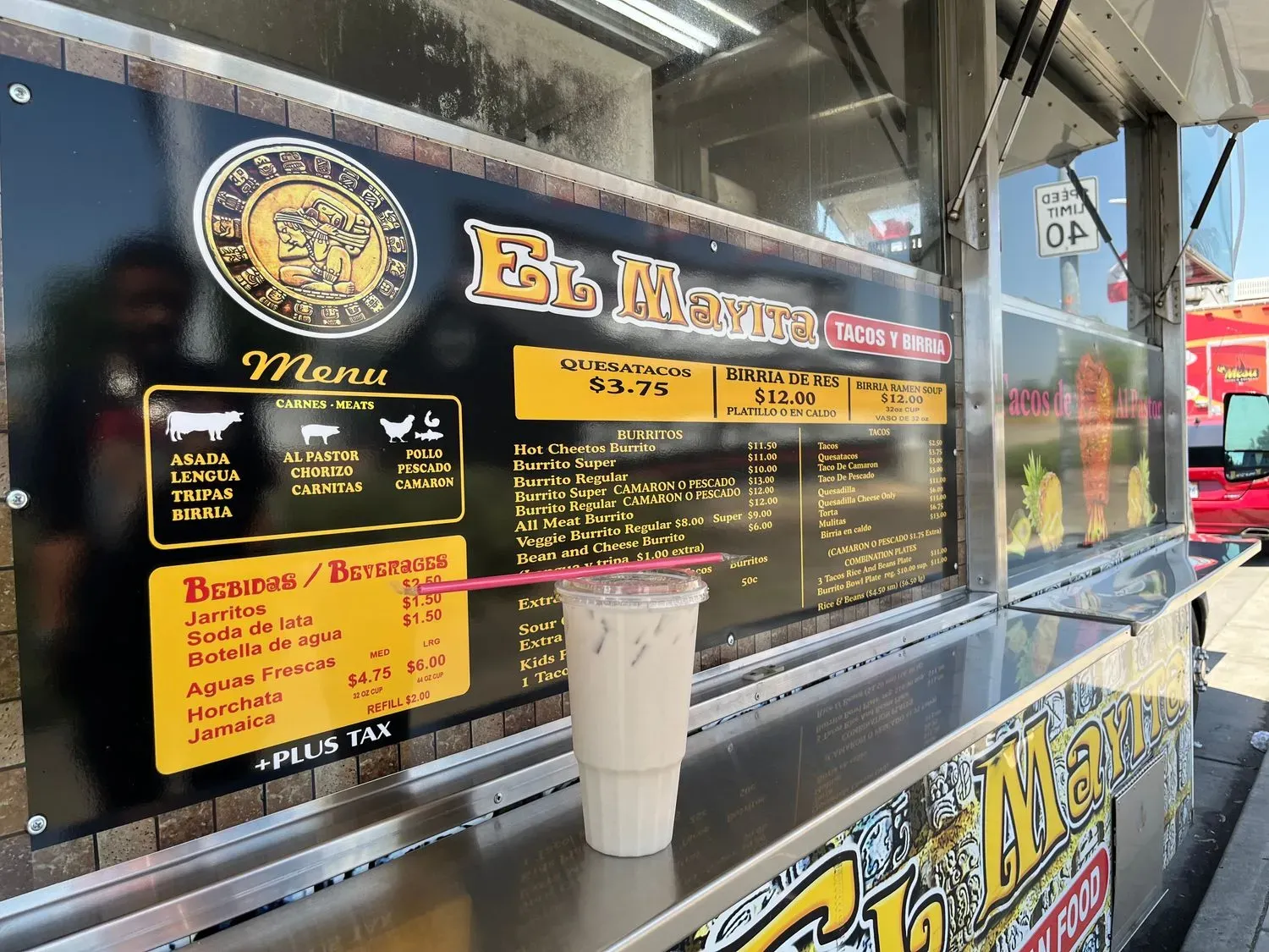 El Mayita Menu - Updated November 2025