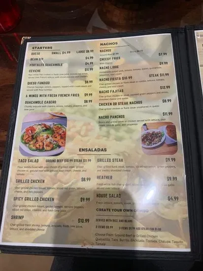 Portales Mexican grill Menu | Winchester, TN | Checkle