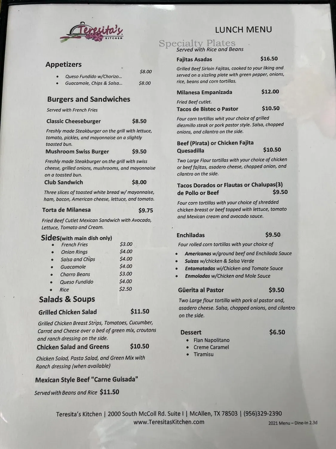 Menu 4