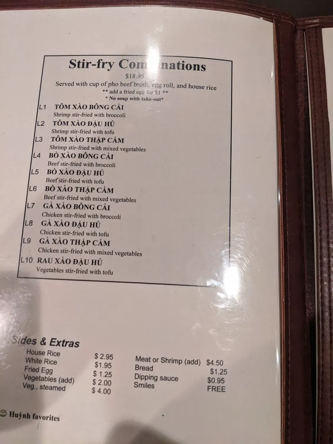 Menu 4