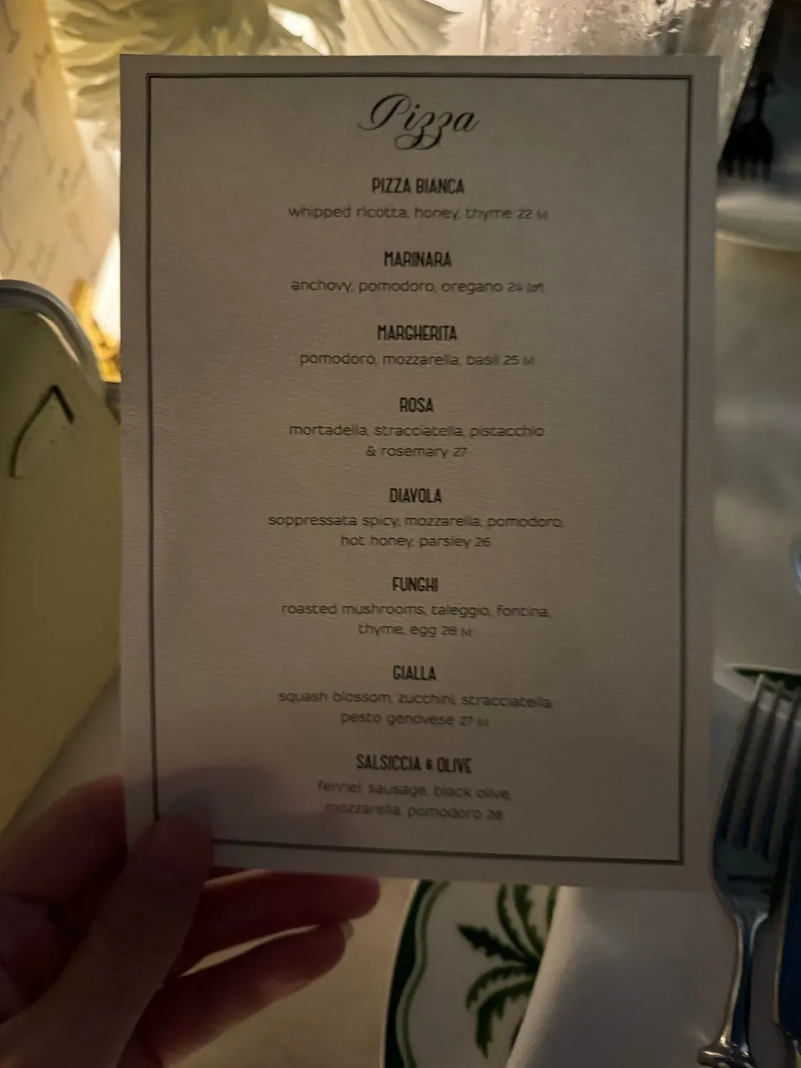 Menu 6