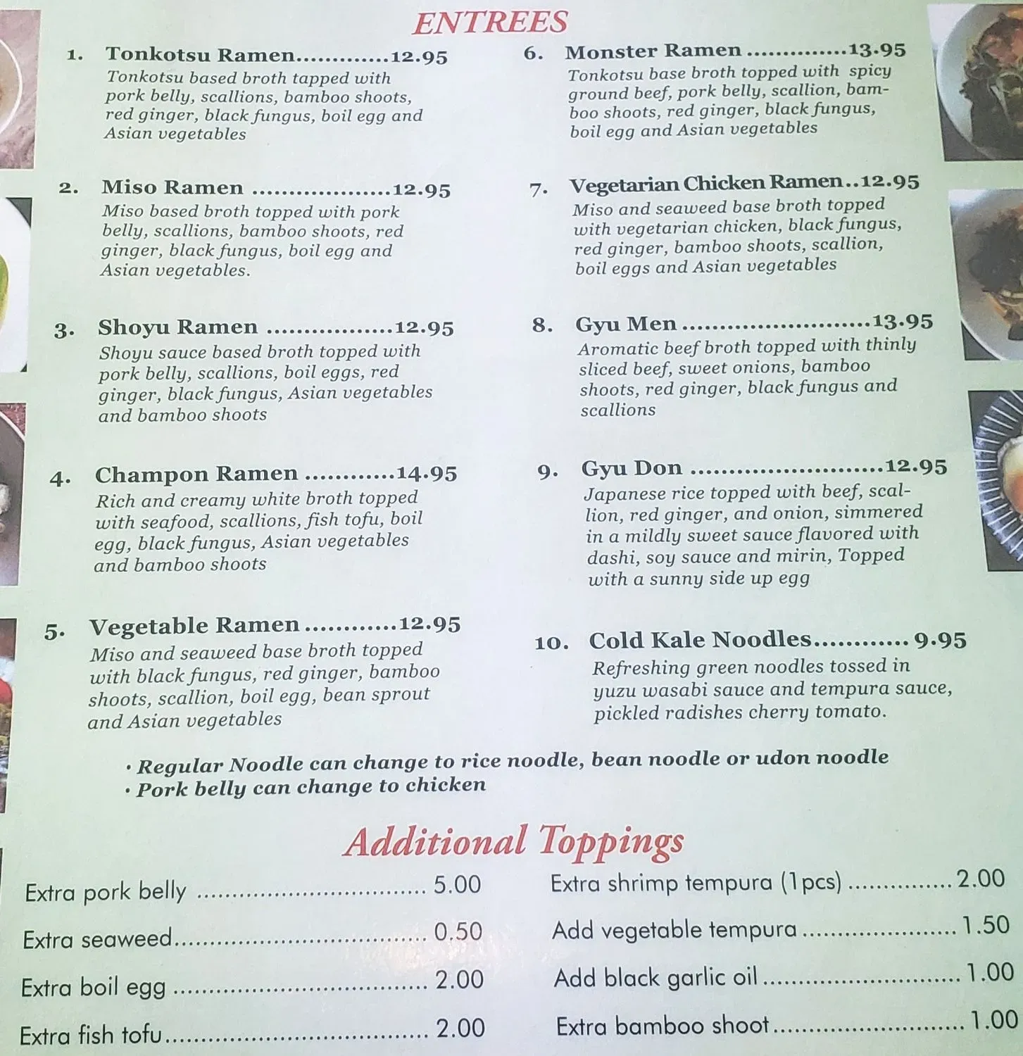 Menu 6