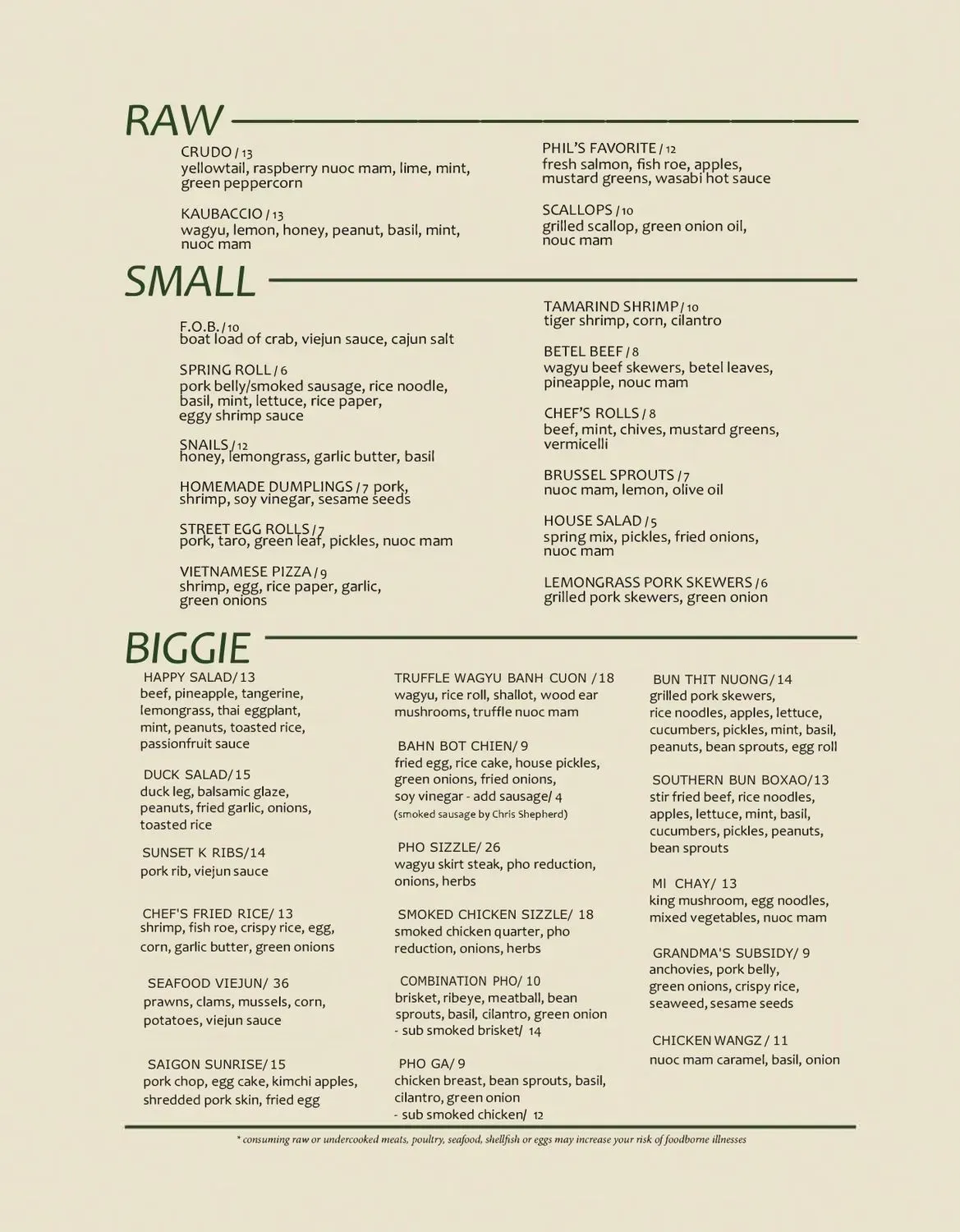 Menu 3