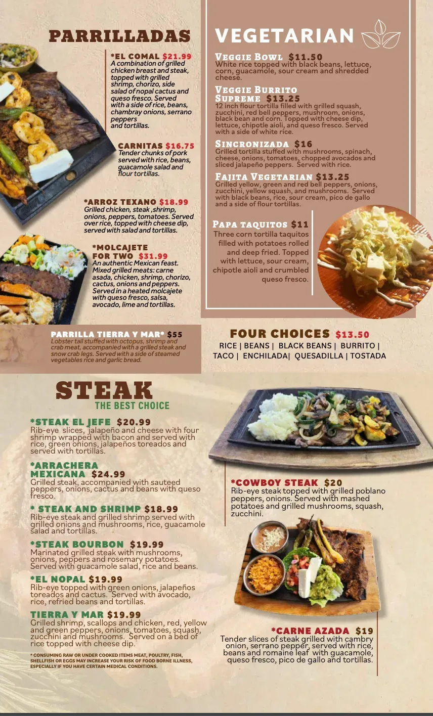 El Barco Bar and Grill Menu - Updated November 2025