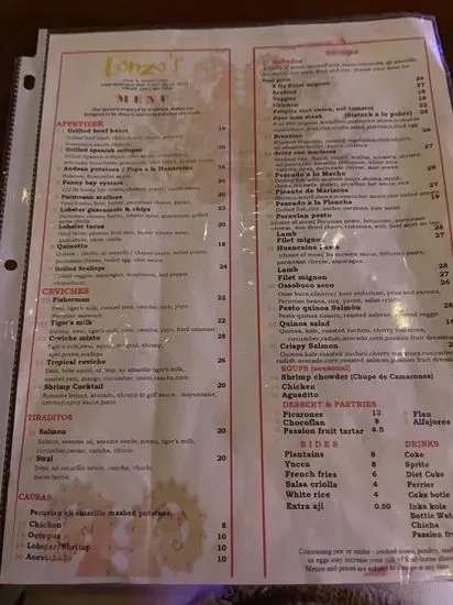 Menu 6