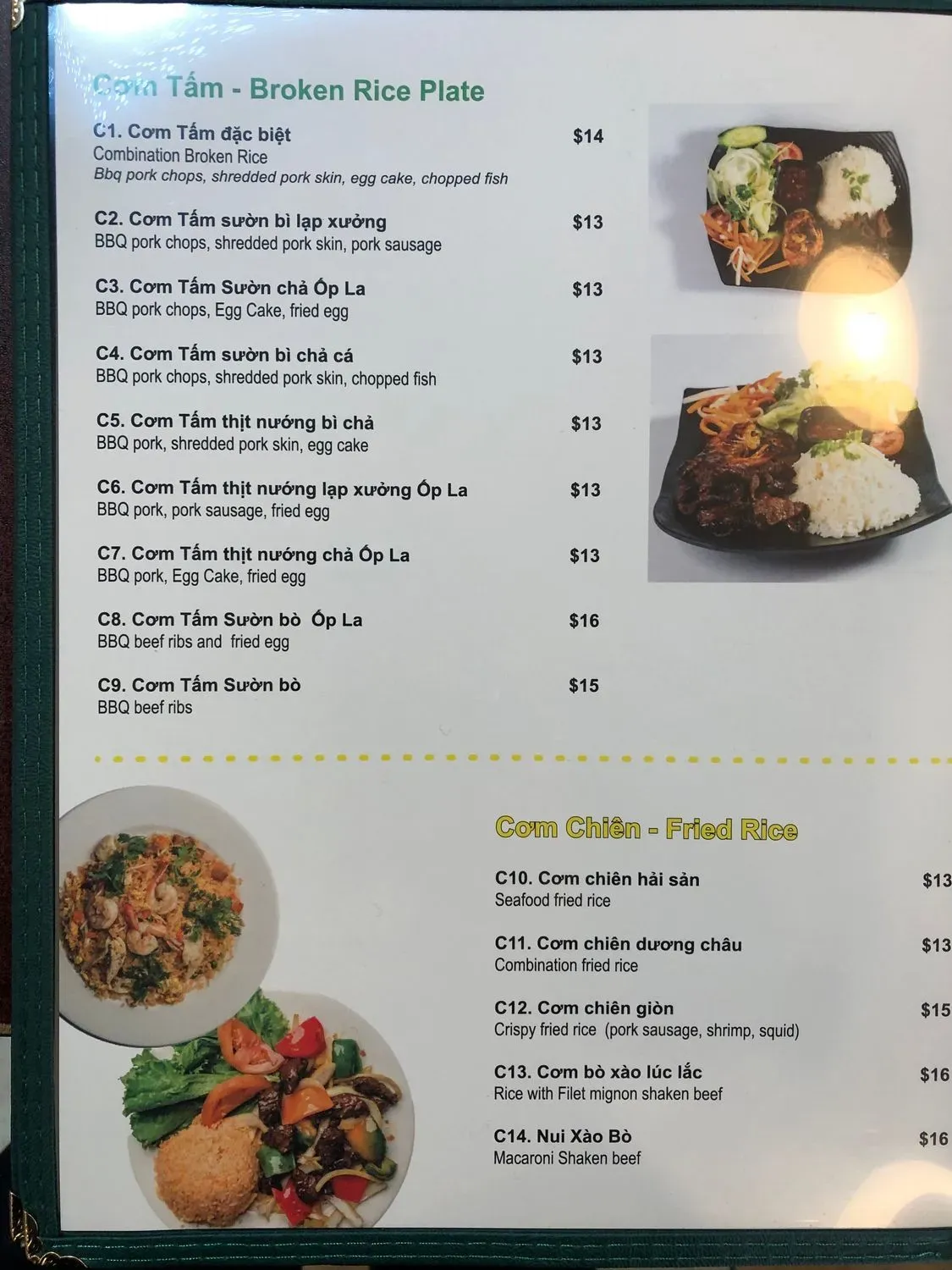 Menu 6