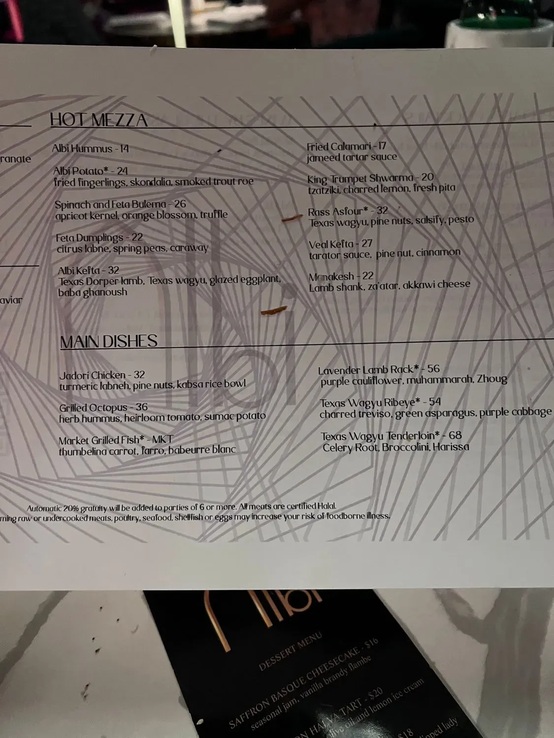 Menu 6