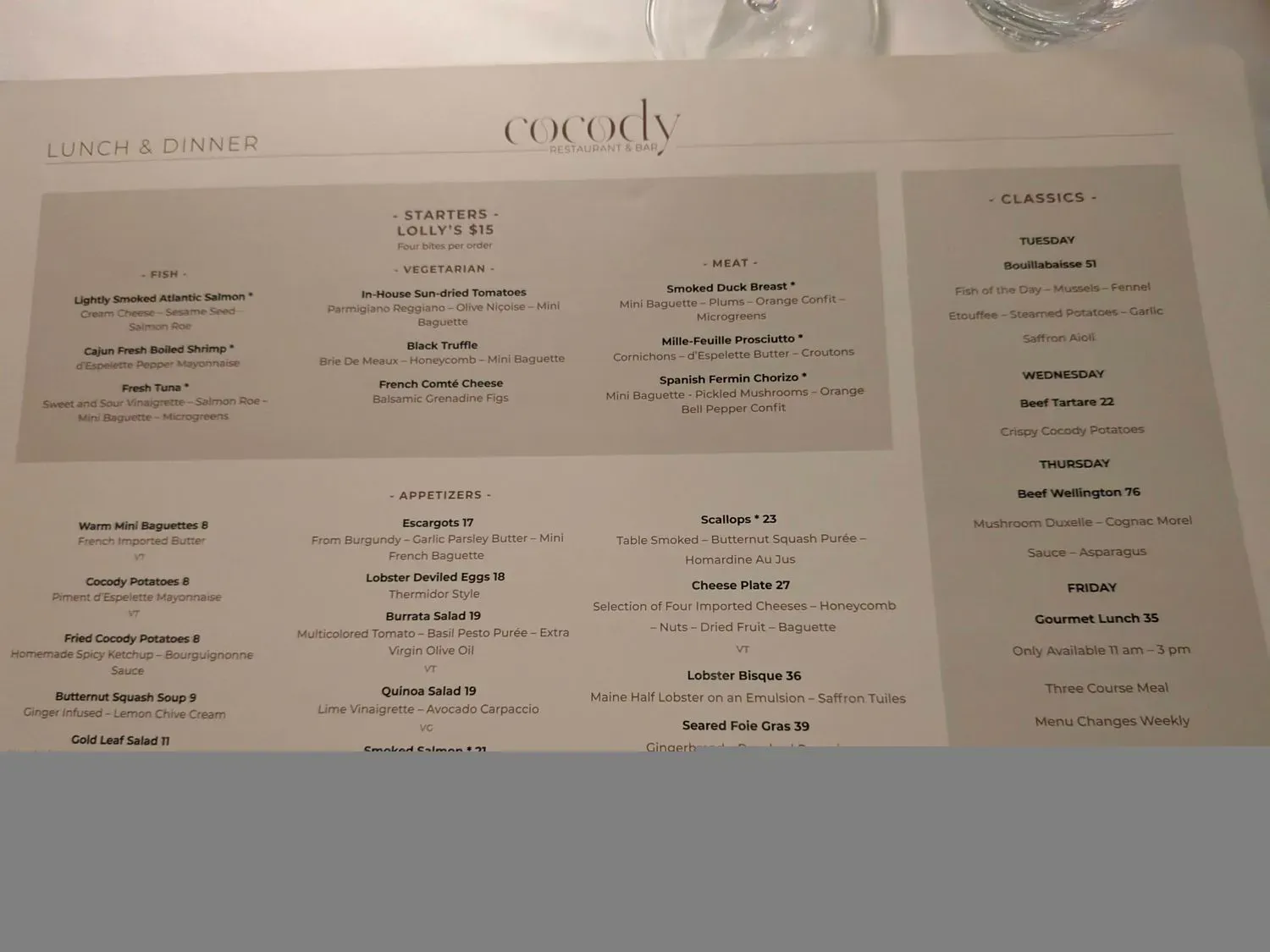 Menu 4