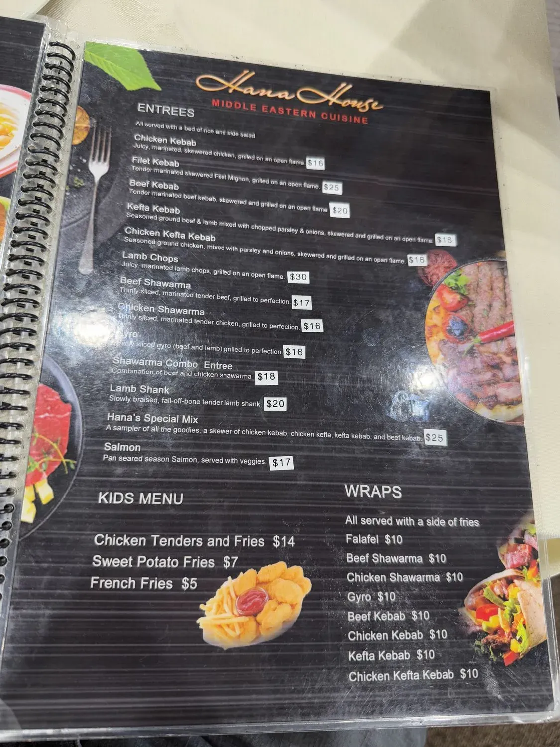 Menu 6