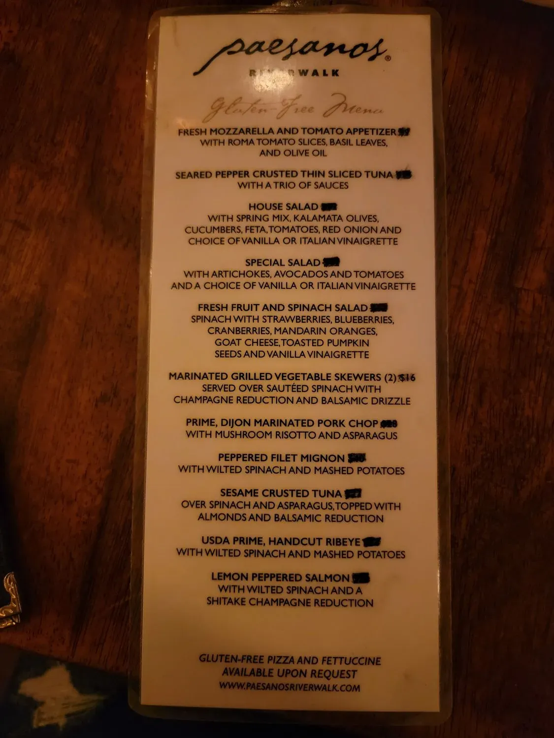 Menu 6