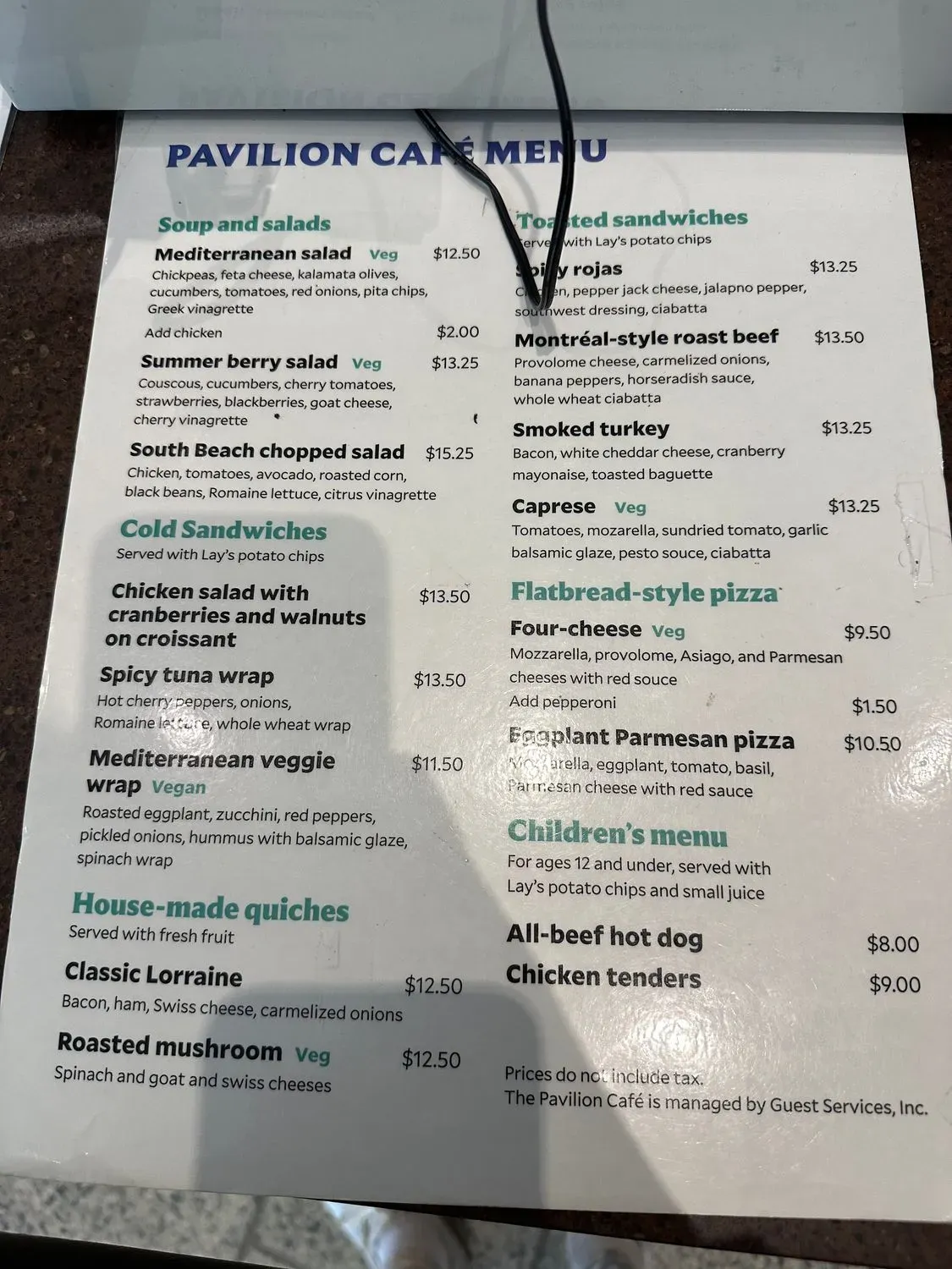 Menu 3