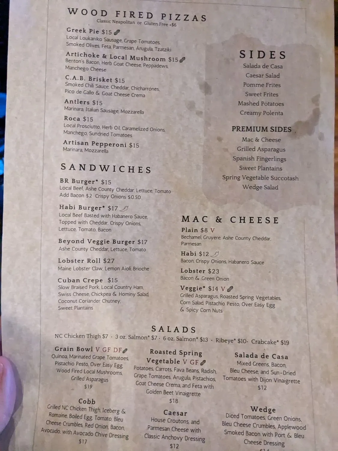 Menu 4