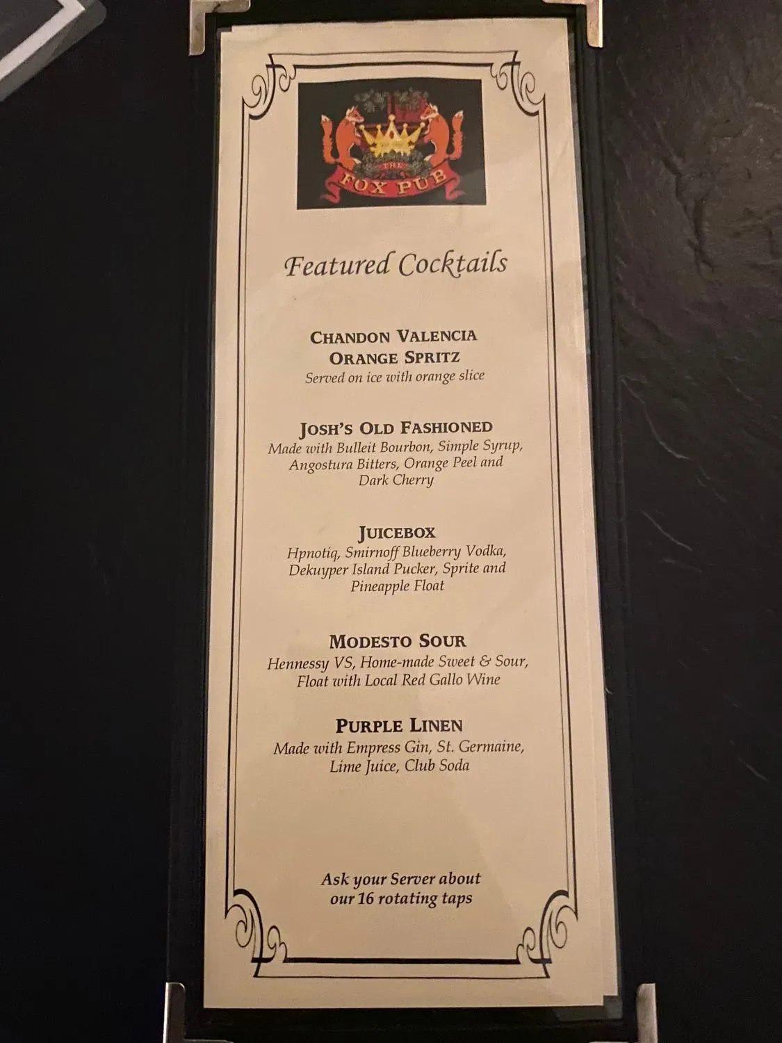 Menu 4