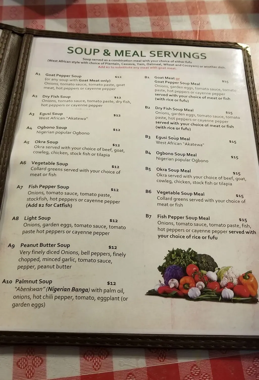 Menu 6