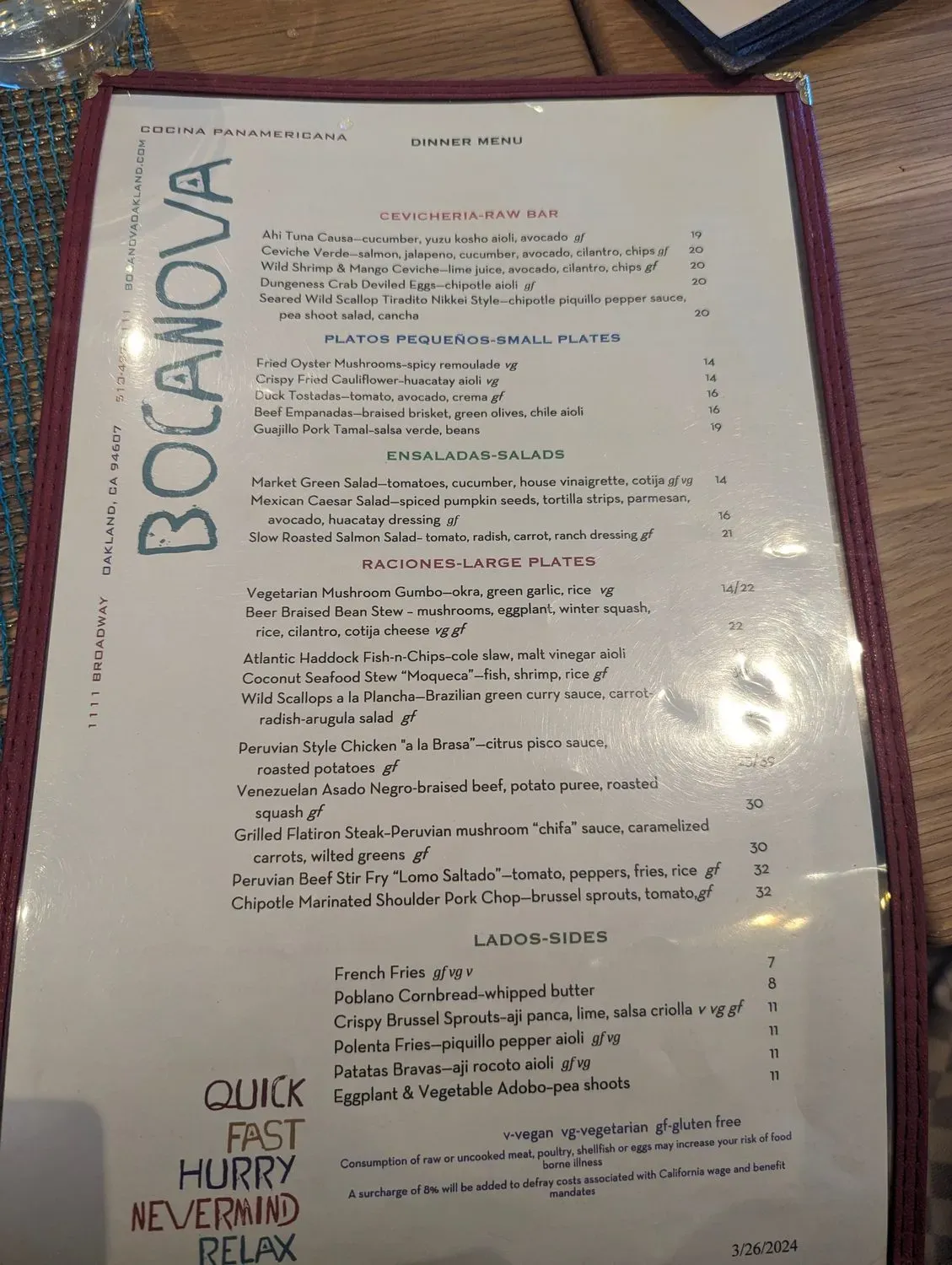 Menu 4