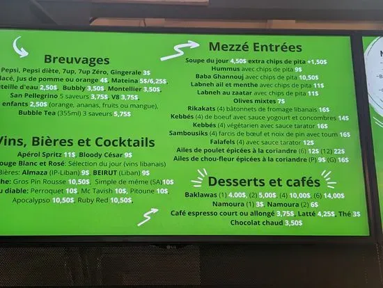 Menu 3