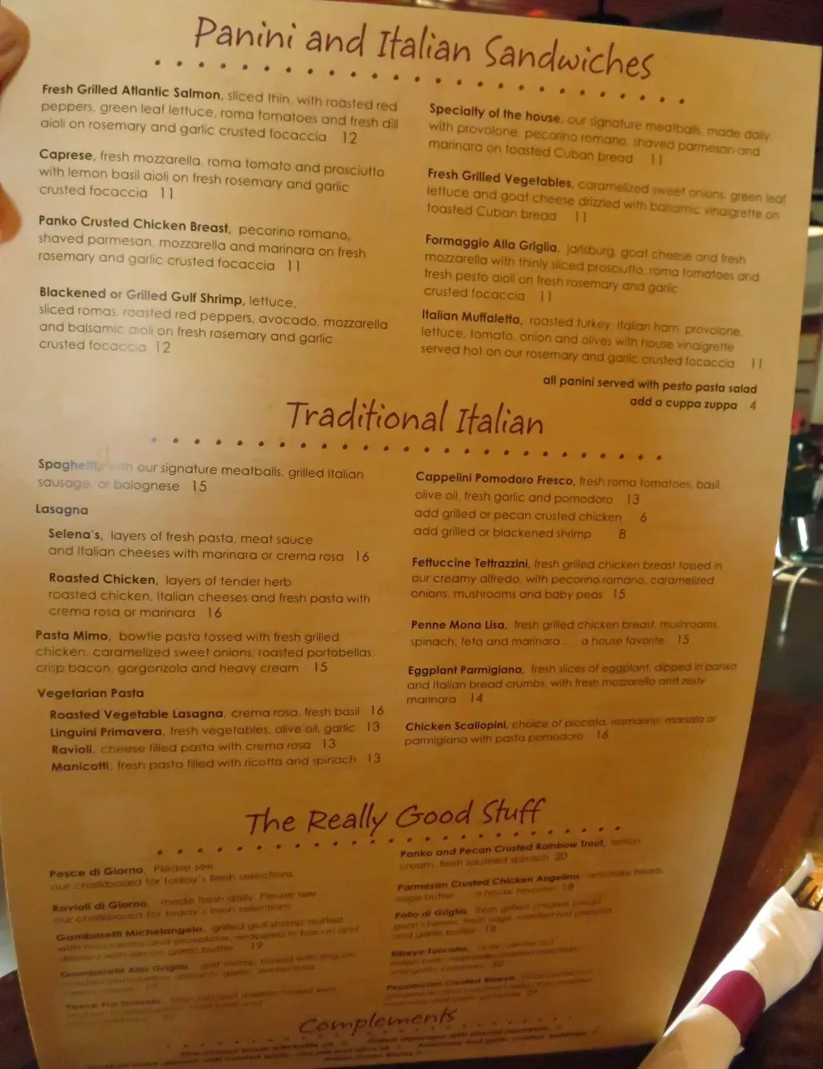 Menu 4