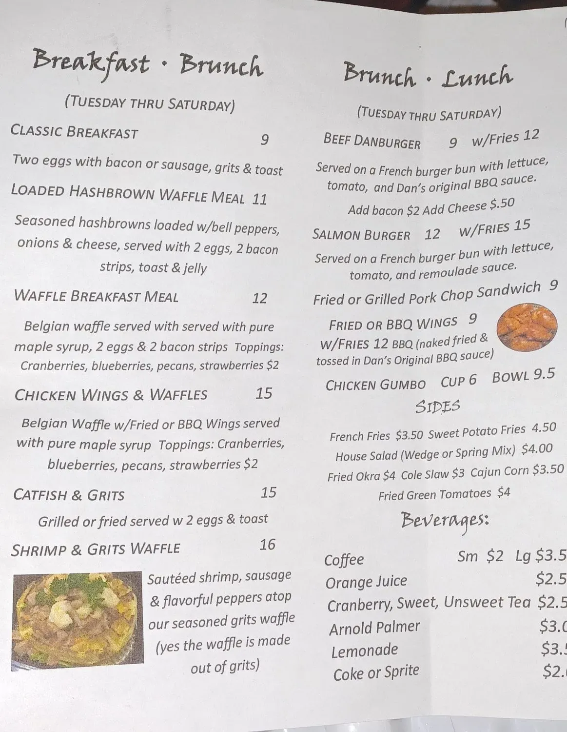 Menu 3