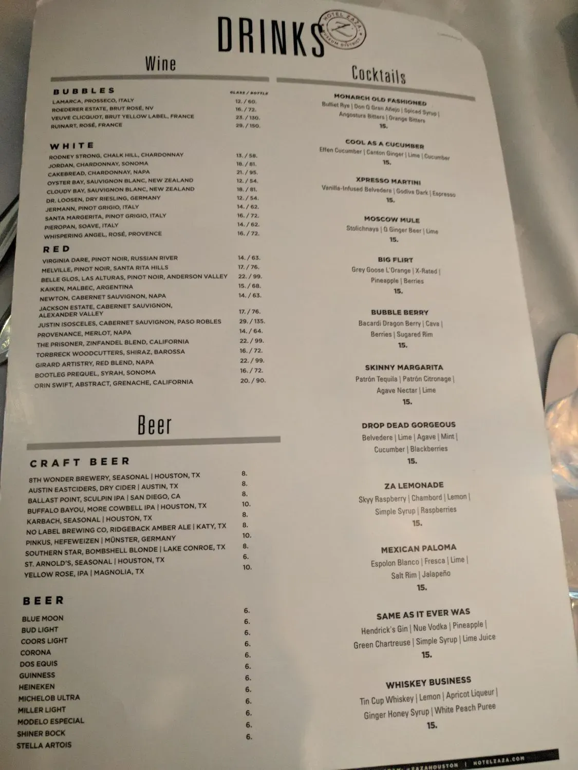 Menu 4