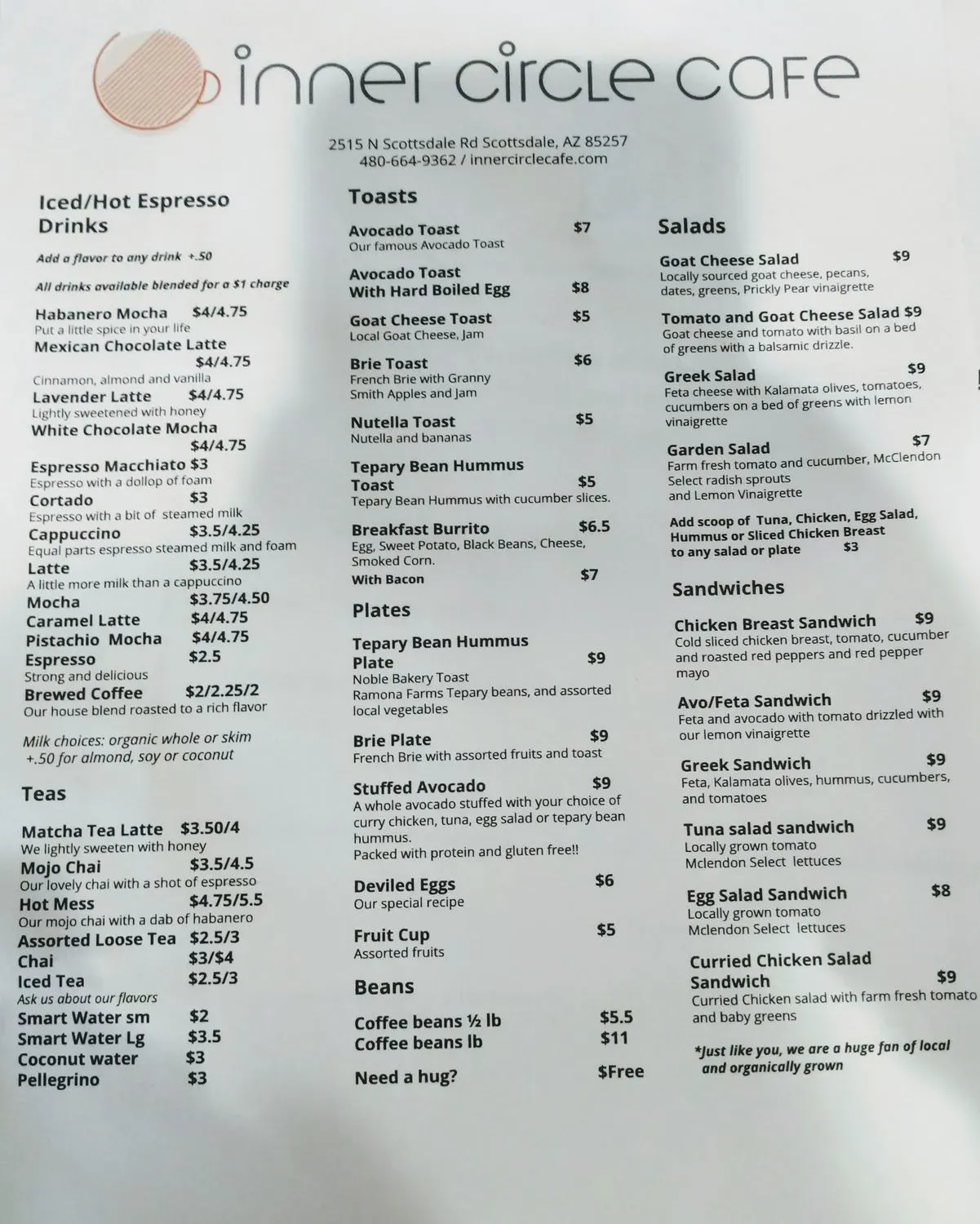 Menu 3