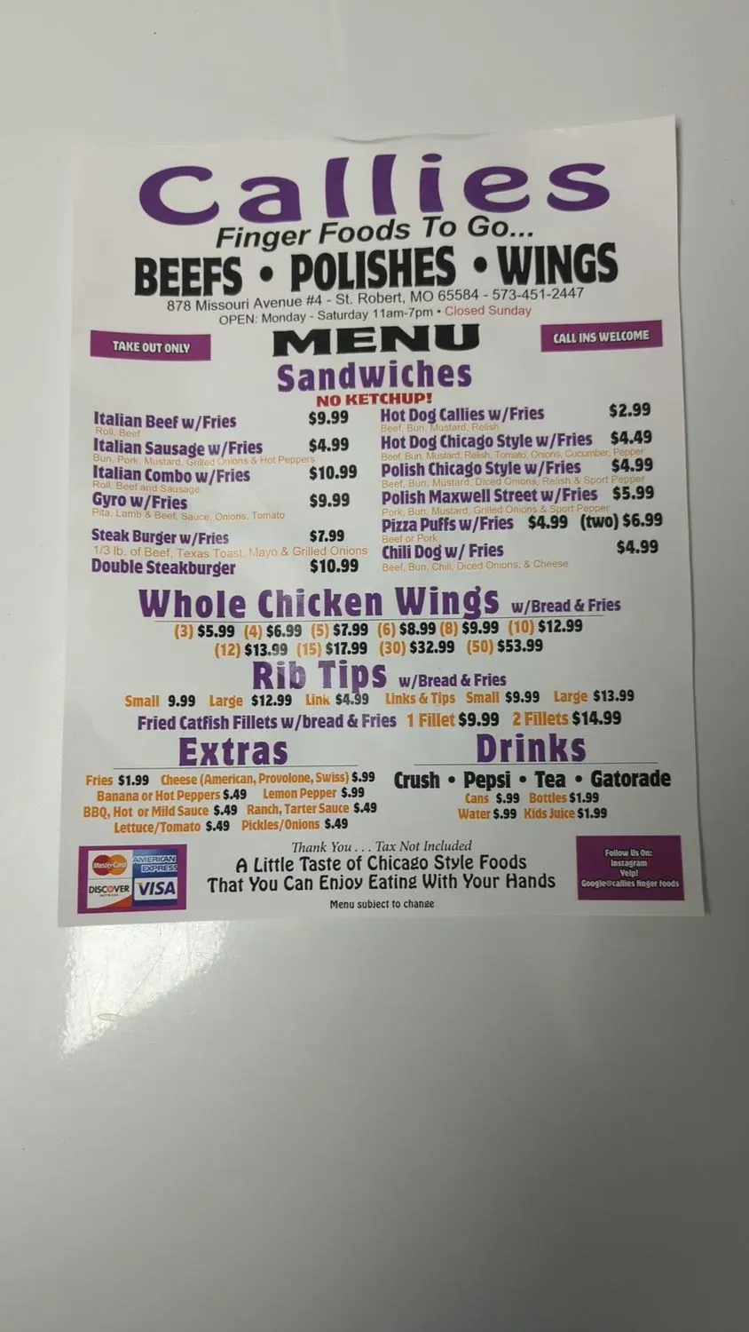 Menu 3