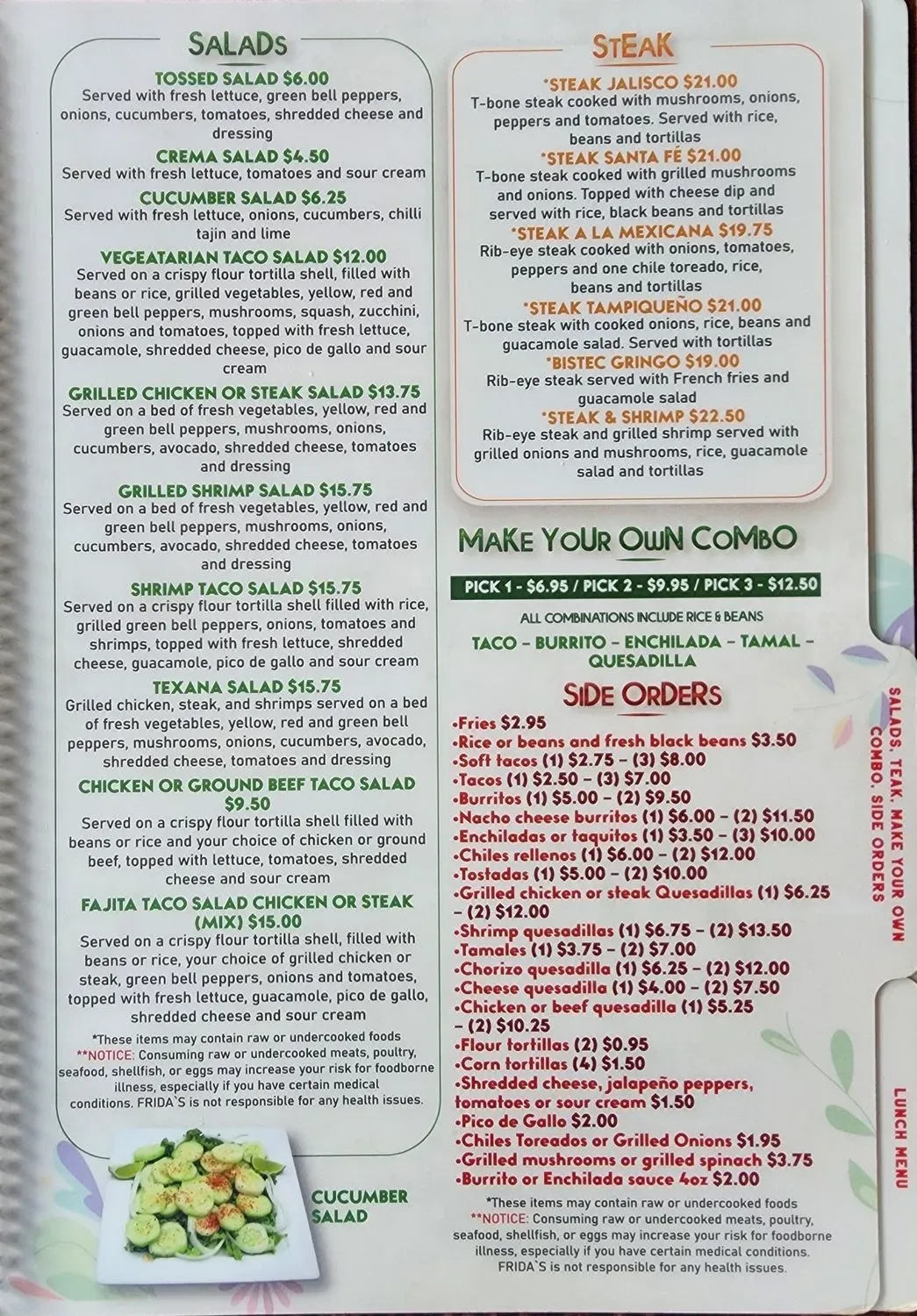 Menu 6