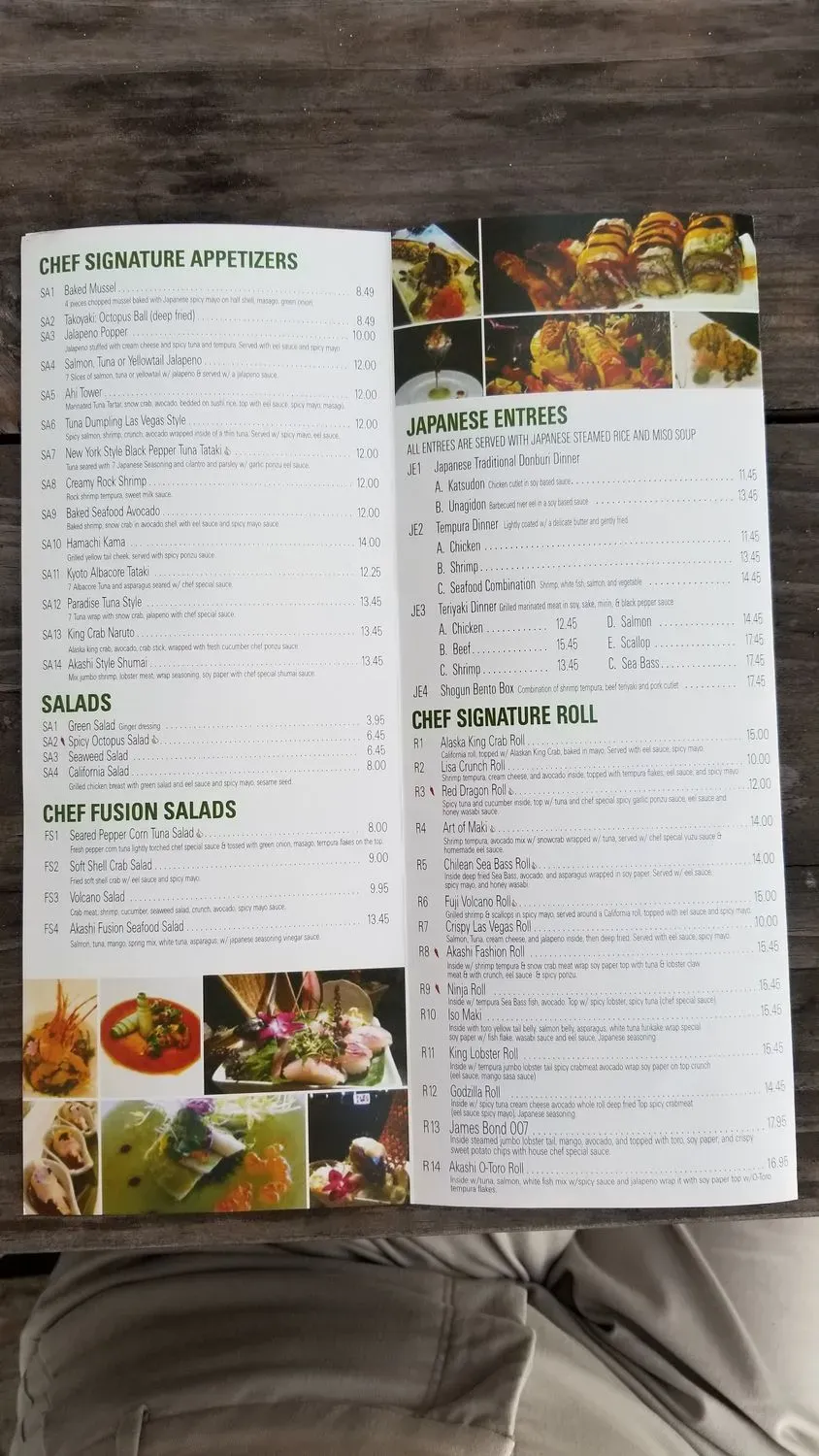 Menu 6