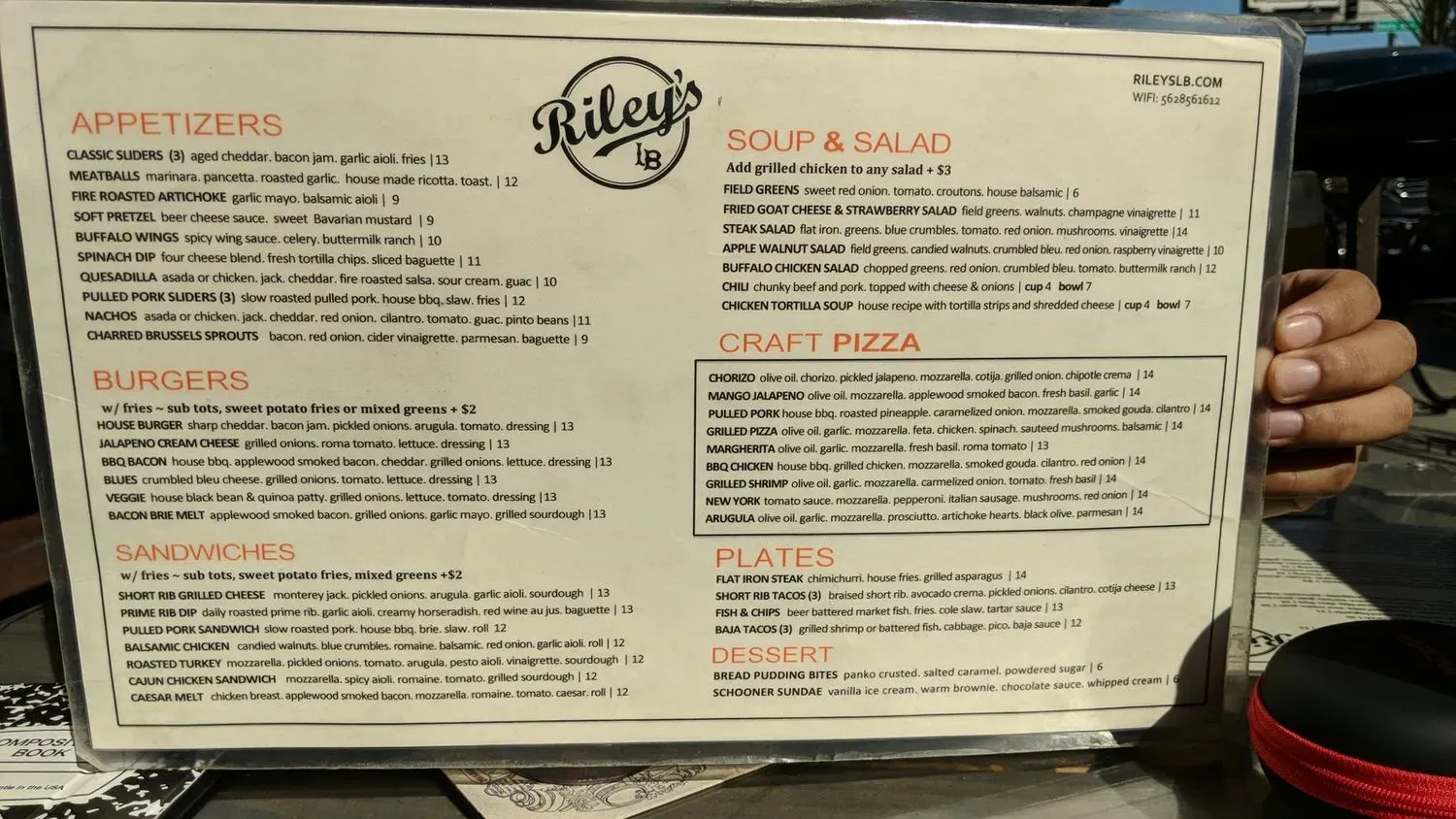 Menu 6