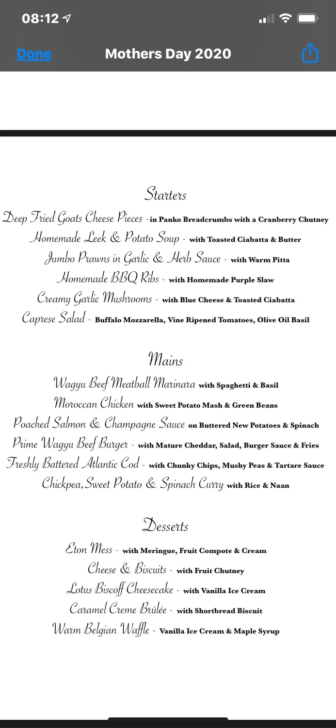 Menu 4